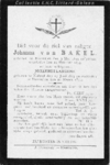  Bakel, overleden op 21-03-1877